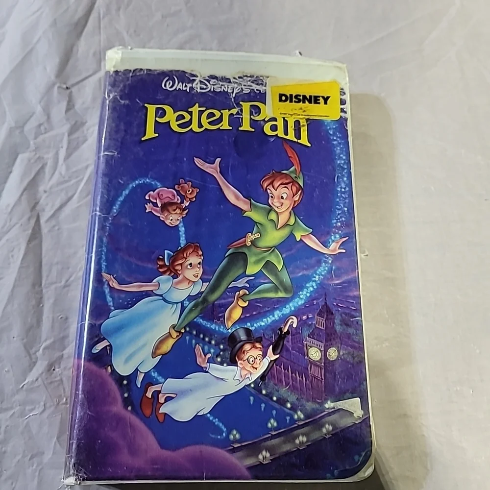 Disney Peter Pan VHS Tape